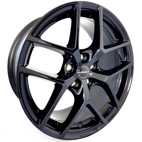 Borbet Y W7.5 R17 PCD5x112 ET45 DIA72.6 gloss black